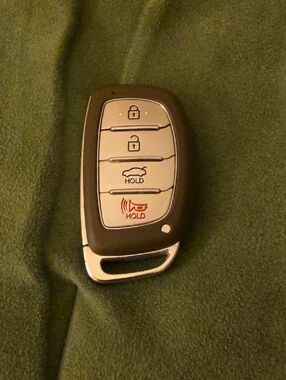 Smart Key Fob - Black and Silver